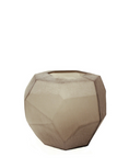 Load image into Gallery viewer, GUAXS CUBISTIC Round Light Grey Vase