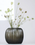 Load image into Gallery viewer, GUAXS MANAKARA Round Dark Grey Vase