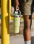 Load image into Gallery viewer, STANLEY Ice Flow GO Flip Straw Mug Citron - 870 ml