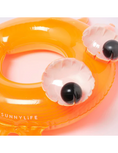 Load image into Gallery viewer, SUNNYLIFE Kiddy Pool Ring Sonny the Sea Creature Neon Orange
