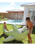 Load image into Gallery viewer, SUNNYLIFE Inflatable Giant Sprinkler Shark Tribe Khaki