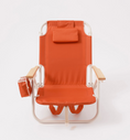 Load image into Gallery viewer, SUNNYLIFE Orange Deluxe Beach Chair