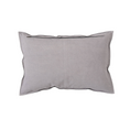 Load image into Gallery viewer, BLOOMINGVILLE Gray Suede Rectangular Cushion