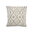 Load image into Gallery viewer, BLOOMINGVILLE Off-white and Black Patterned Cushion