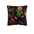Load image into Gallery viewer, JUMBO BAG Velvet Dragon Flowers Printed Cushion