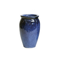 Load image into Gallery viewer, MEGA COLLECTIONS Glazed Stretched Medium Blue Pot