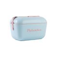 Load image into Gallery viewer, POLARBOX Sky blue Cooler Box with Baby Rose Pop Strap - 12L
