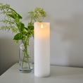 Load image into Gallery viewer, SIRIUS SARA Large White LED Block Candle