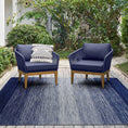 Load image into Gallery viewer, THE RUG MANTRA NIBE Large Blue Rug