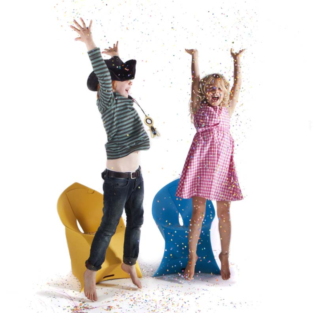 FLUX JUNIOR Yellow Chair