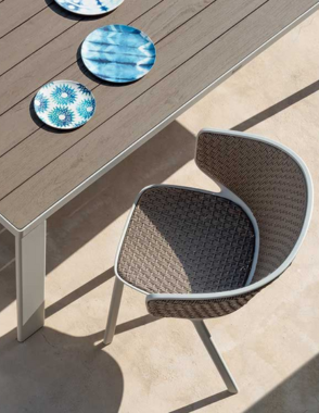 ETHIMO ESEDRA Beige Outdoor Dining Set