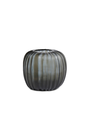 GUAXS MANAKARA Round Dark Grey Vase