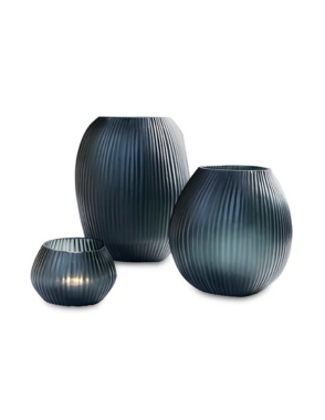 GUAXS NAGAA Large Dark Blue Vase