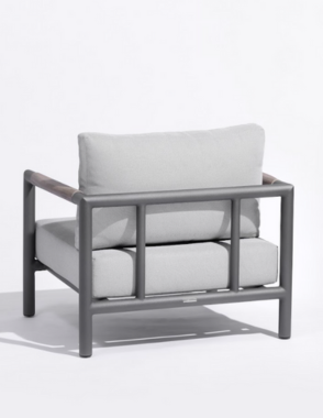 LES JARDINS BASTINGAGE Gray Outdoor Sofa Set