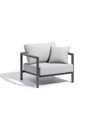LES JARDINS BASTINGAGE Gray Outdoor Sofa Set
