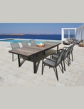 Load image into Gallery viewer, LES JARDINS Mona Terra Rectangular Dining Set
