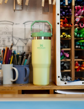 STANLEY Ice Flow GO Flip Straw Mug Citron - 870 ml