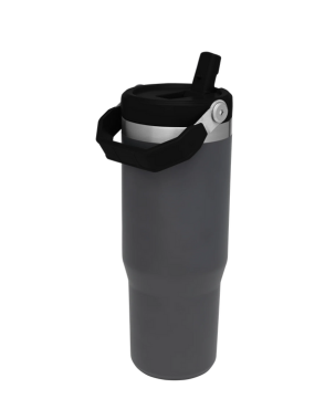 STANLEY Ice Flow GO Flip Straw Mug Charcoal - 870 ml