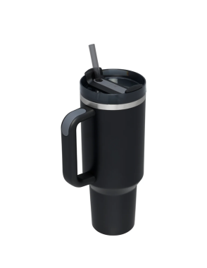STANLEY Quencher Black Tonal Mug - 1.1 L