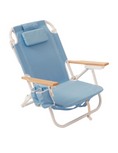 Load image into Gallery viewer, SUNNYLIFE Sky Blue Deluxe Beach Chair
