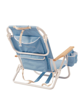 SUNNYLIFE Sky Blue Deluxe Beach Chair