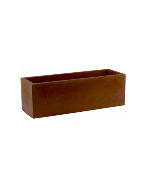 VONDOM JARDINIERE Rectangle Medium Bronze Pot