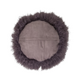Load image into Gallery viewer, BLOOMINGVILLE Purple Lamb Fur Cushion
