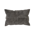 Load image into Gallery viewer, BLOOMINGVILLE Gray Suede Rectangular Cushion
