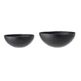 Load image into Gallery viewer, Bowl Black Aluminum Set of 2
