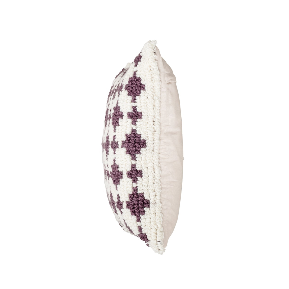 BLOOMINGVILLE Purple Patterned Cushion