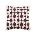 Load image into Gallery viewer, BLOOMINGVILLE Purple Patterned Cushion
