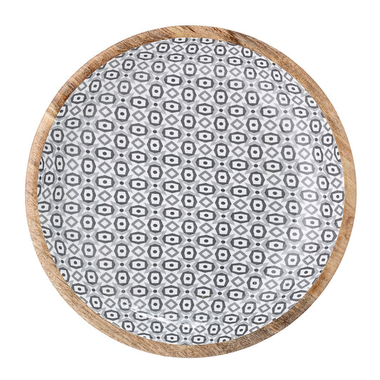 Bowl Grey Mango D40xH7 cm