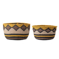 Load image into Gallery viewer, Basket Multi-color Abaca Set of 2
