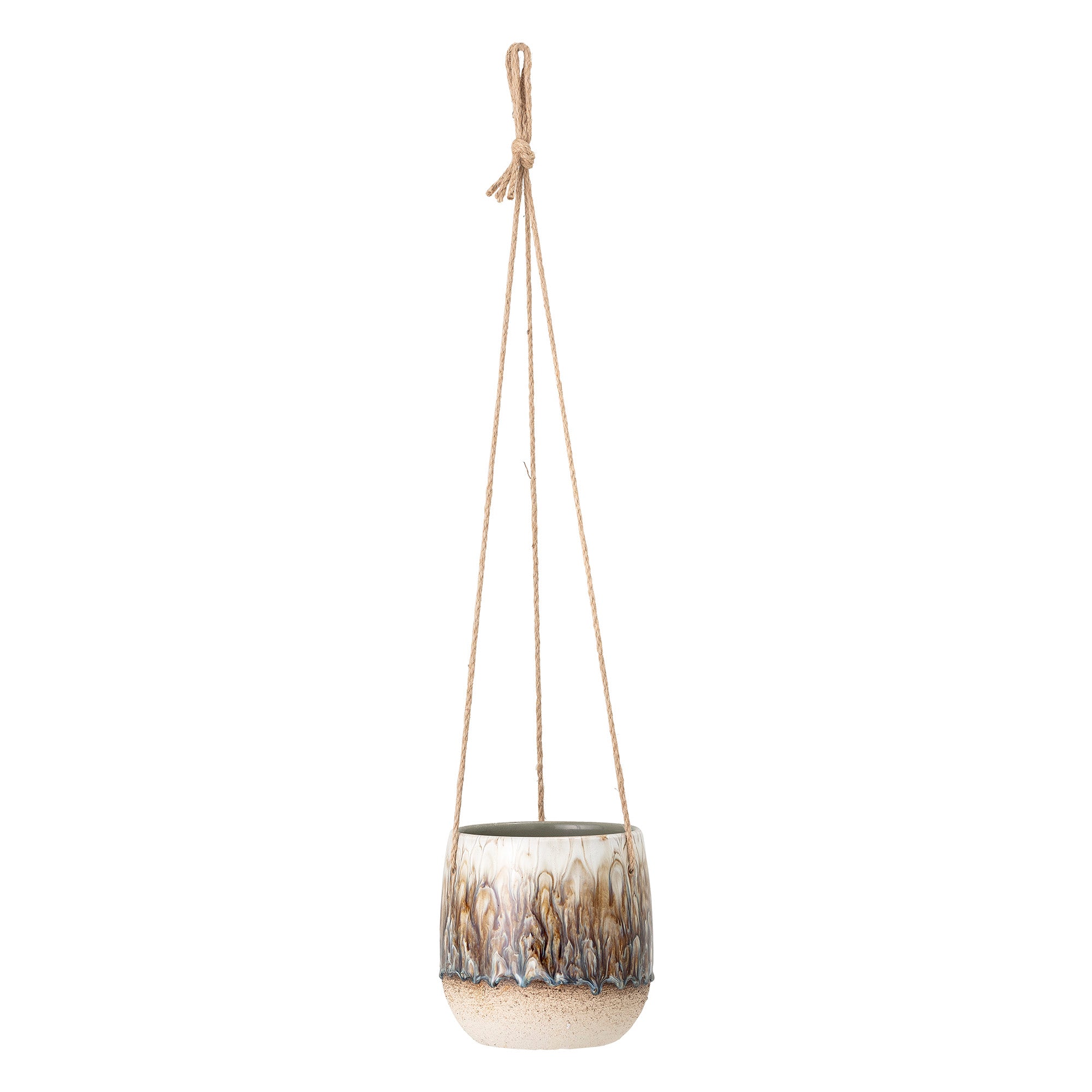BLOOMINGVILLE Brown Hanging Pot