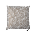 Load image into Gallery viewer, BLOOMINGVILLE Brown Cushion with Floral Pattern

