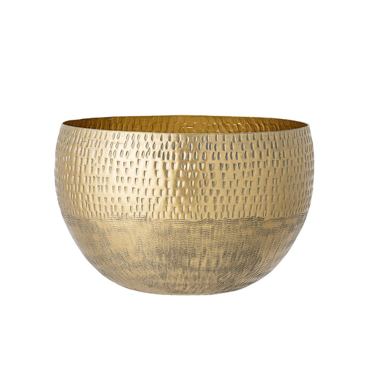 Bowl Brass Aluminum D20xH14 cm