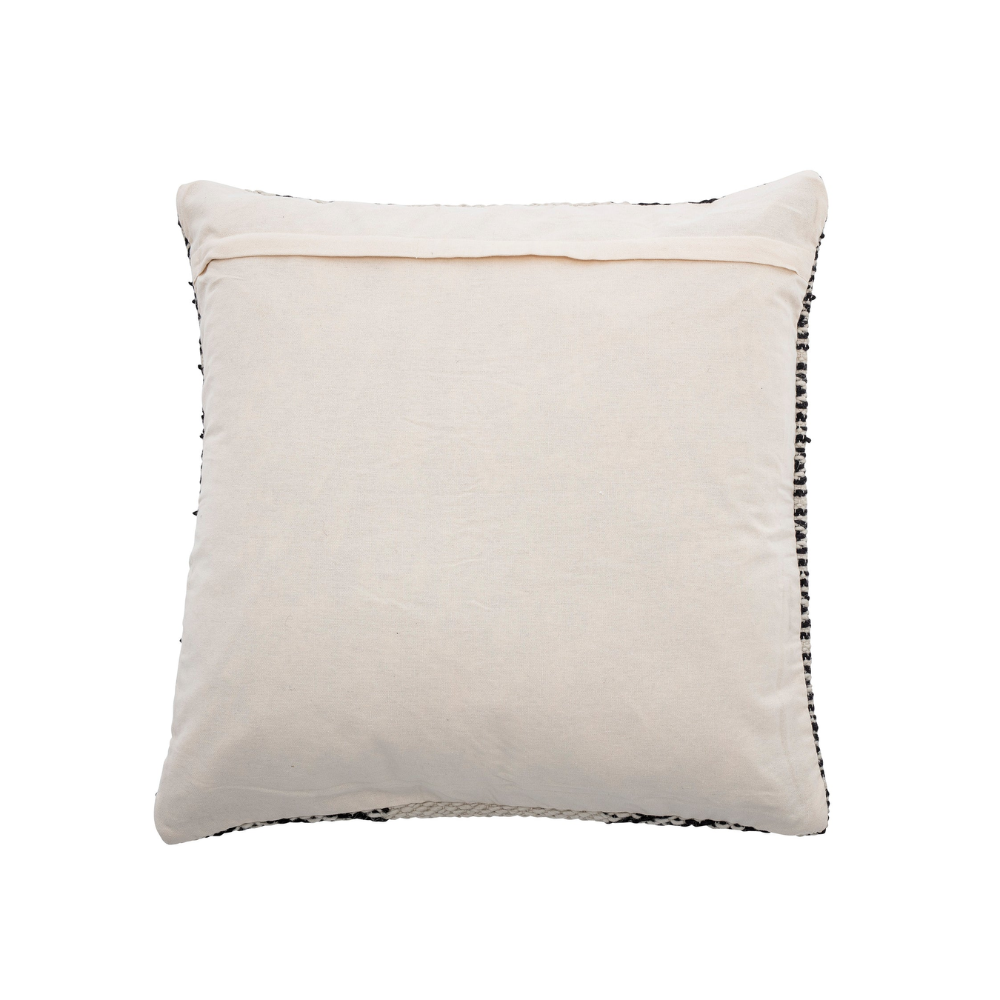 BLOOMINGVILLE Black and White Cushion