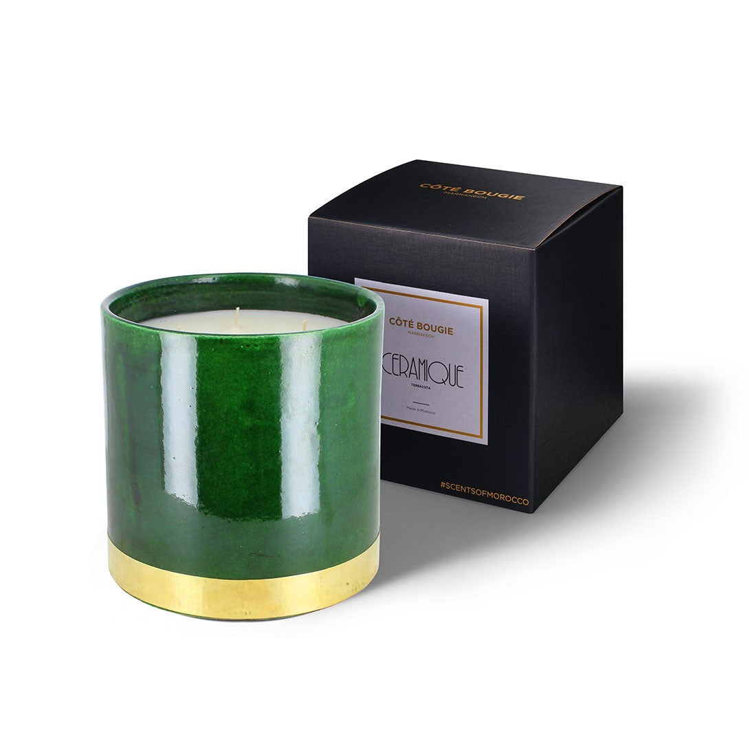 COTE GREEN GOLD Dattes Candle - 1600 g