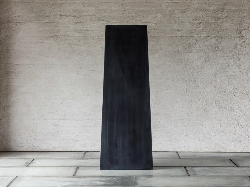 DOMANI COLUMN Conical Grey Pot