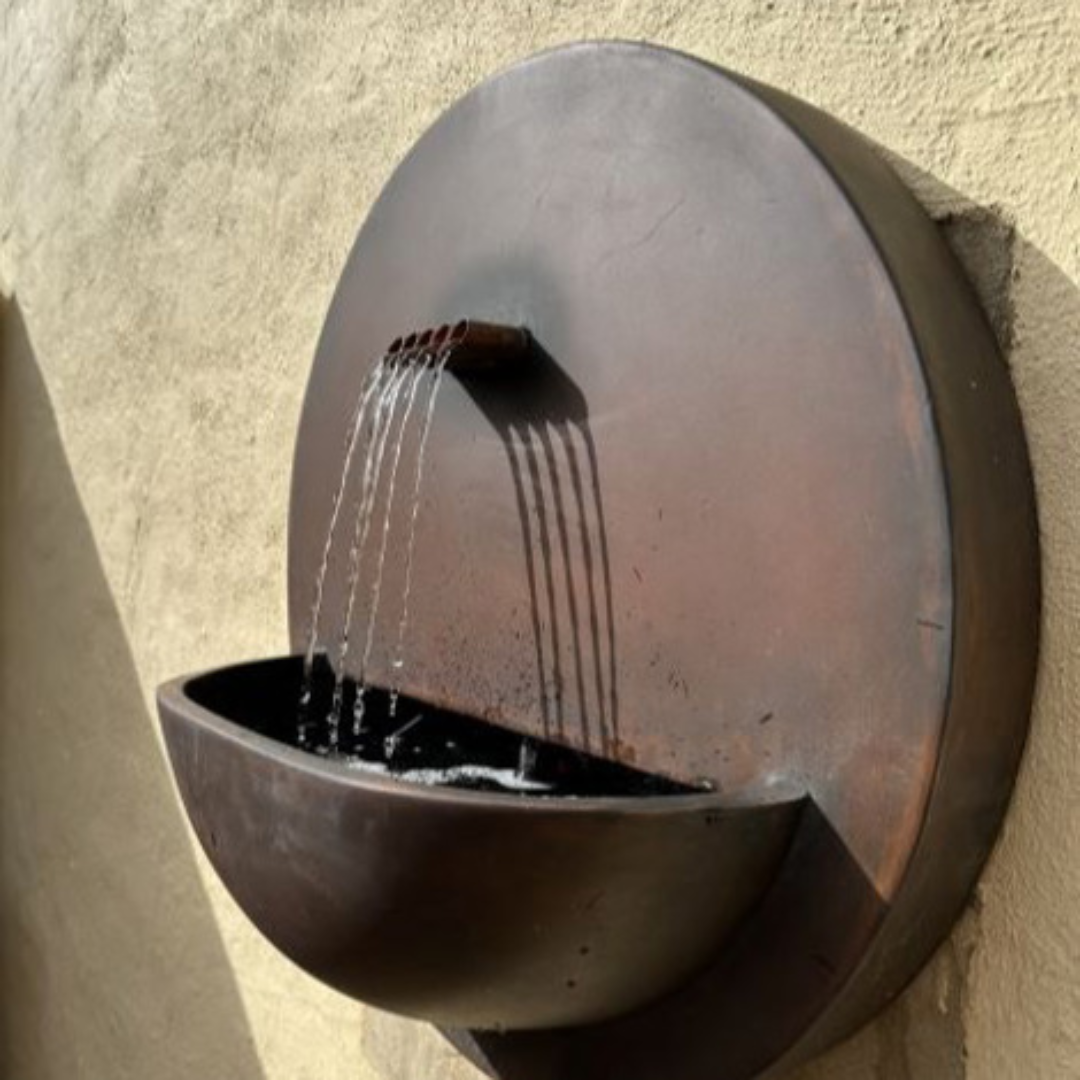 GDR DUPONT Round Brown Fountain