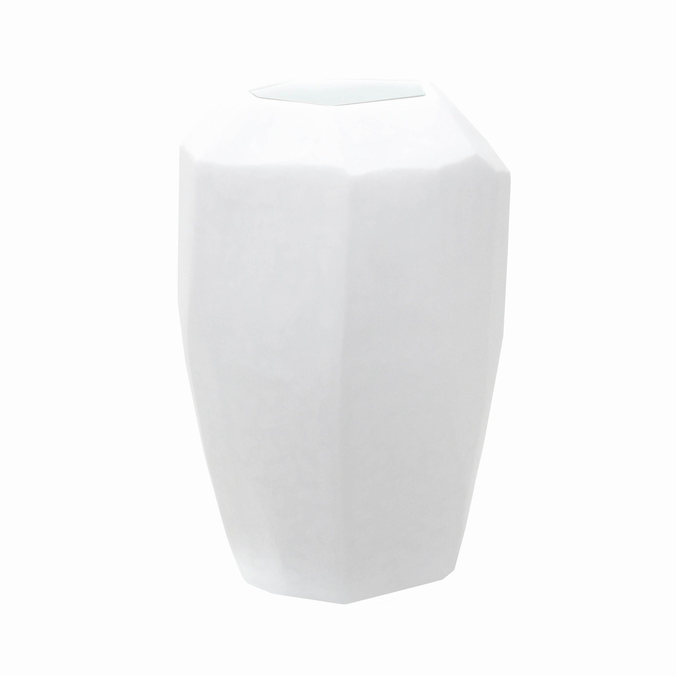 GUAXS CUBISTIC Tall White Vase