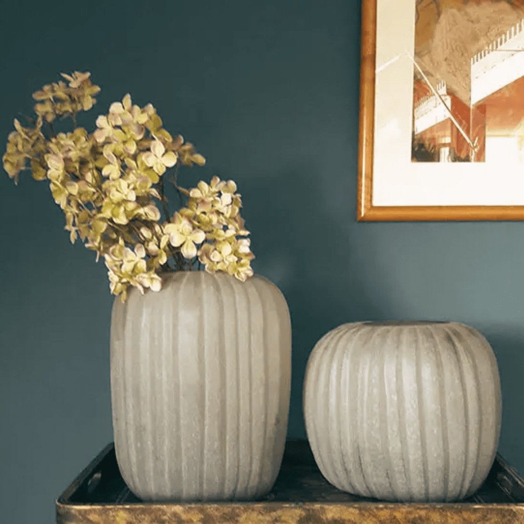 GUAXS MANAKARA Tall Light Grey Vase