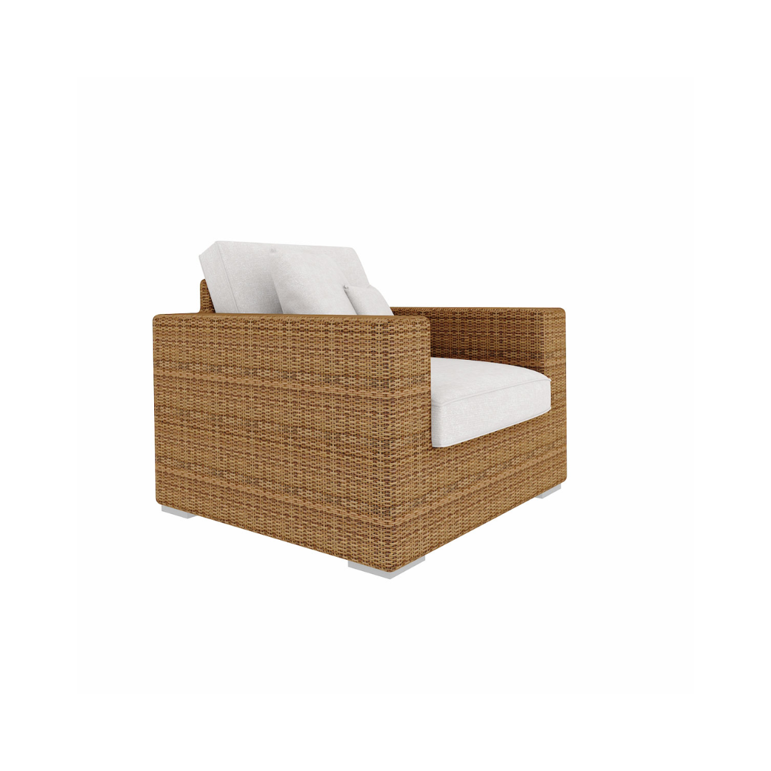 LOOM CRAFTS White Outdoor Sofa Set