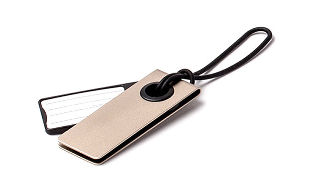 NEO LUGGAGE TAG -LIGHT GOLD