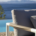 Load image into Gallery viewer, LES JARDINS BASTINGAGE White Outdoor Sofa Set
