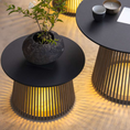 Load image into Gallery viewer, LES JARDIN TECKA Medium Coffee Table with Solar Lighting
