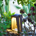 Load image into Gallery viewer, LES JARDINS SKAAL Small Brown Solar Lantern
