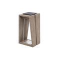 Load image into Gallery viewer, LES JARDINS SKAAL Small Brown Solar Lantern
