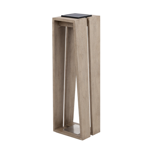 LES JARDINS SKAAL Large Brown Solar Lantern