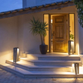 Load image into Gallery viewer, LES JARDINS SKAAL Large Black Solar Lantern
